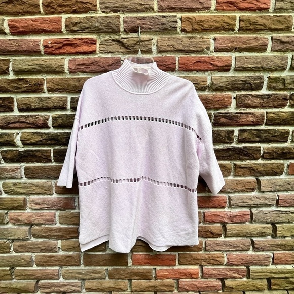 French Connection Pink Pullover Oversized Sweater Size S - Picture 1 of 4